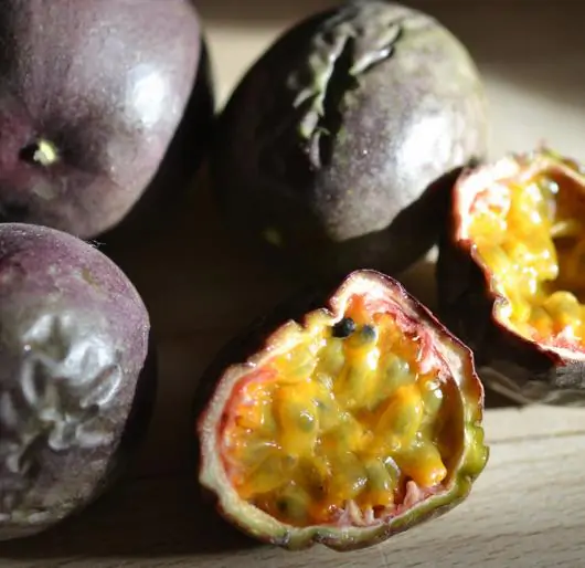 Passiflora edulis f. flavicarpa - Yellow Passion Fruit, Yellow Granadilla, Golden Passion Fruit - Image 5