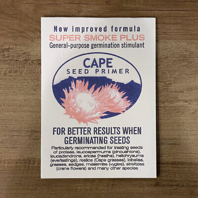 Smoke Primer - Fynbos Germinator Disc - Smoke Infused Paper Disc Germination Aid for Seeds