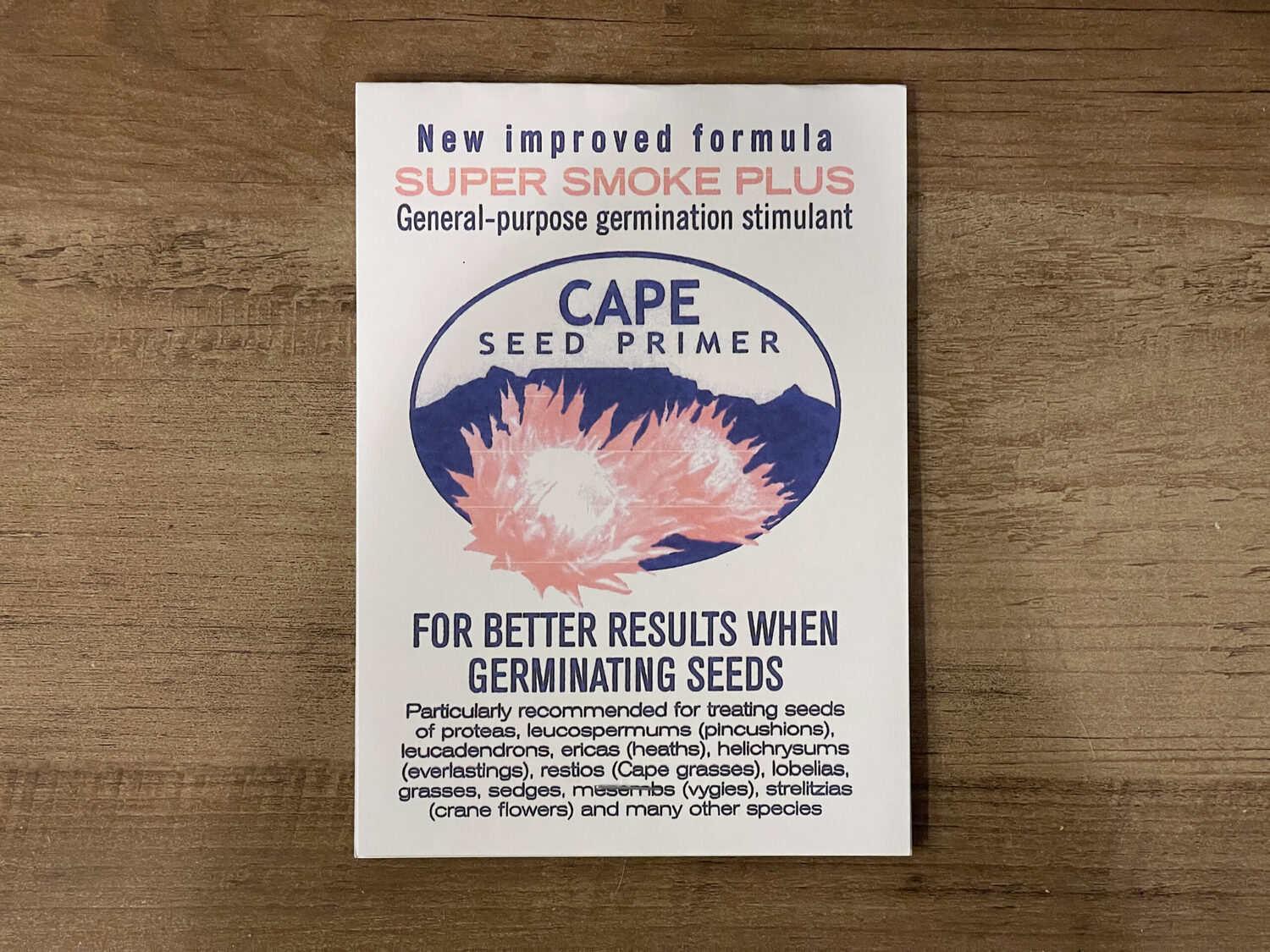 Smoke Primer - Fynbos Germinator Disc - Smoke Infused Paper Disc Germination Aid for Seeds