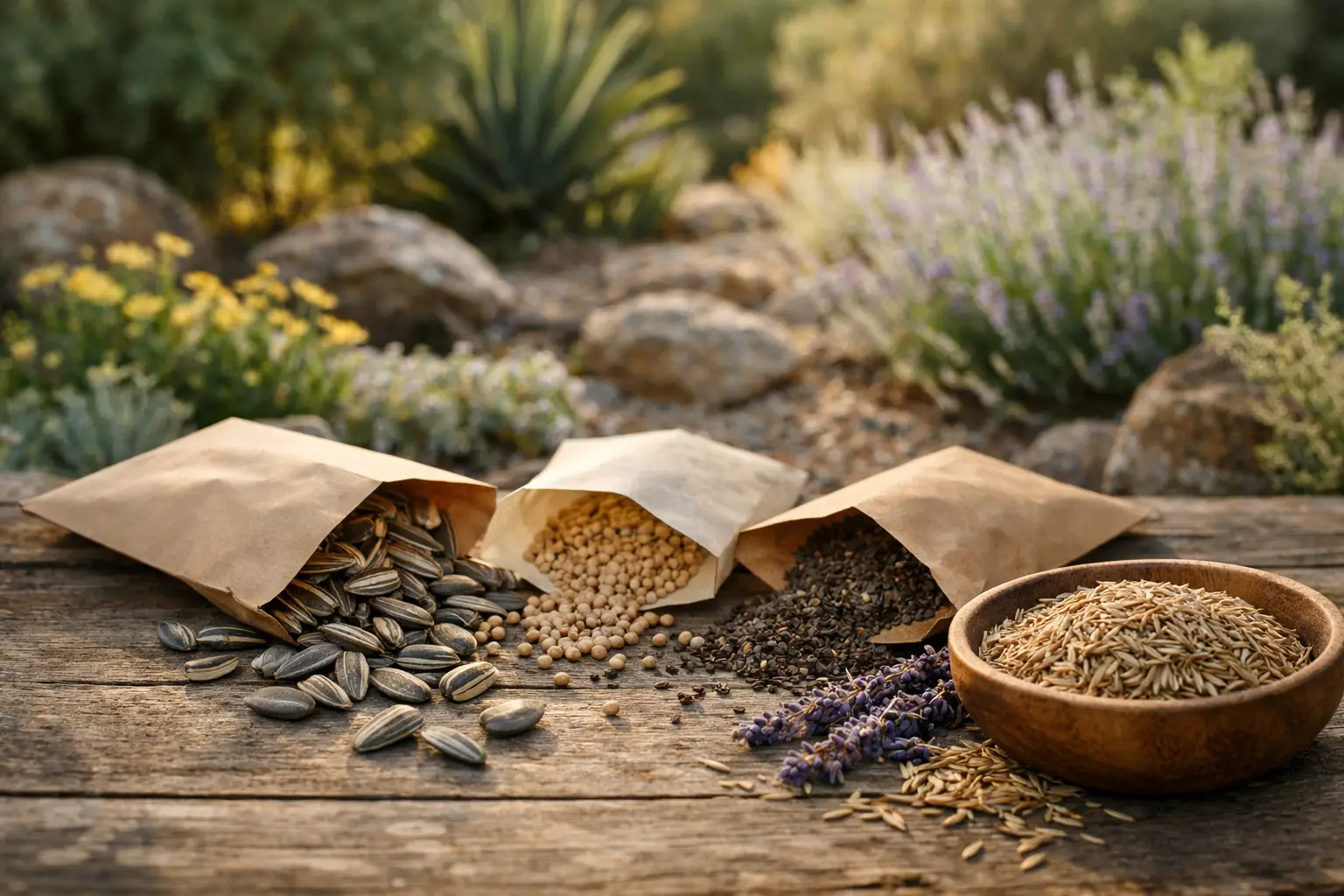 Choosing Seeds for Dry Gardens That Last
