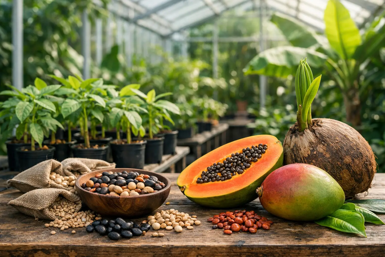 Choosing Tropical Seeds for Greenhouse Growing