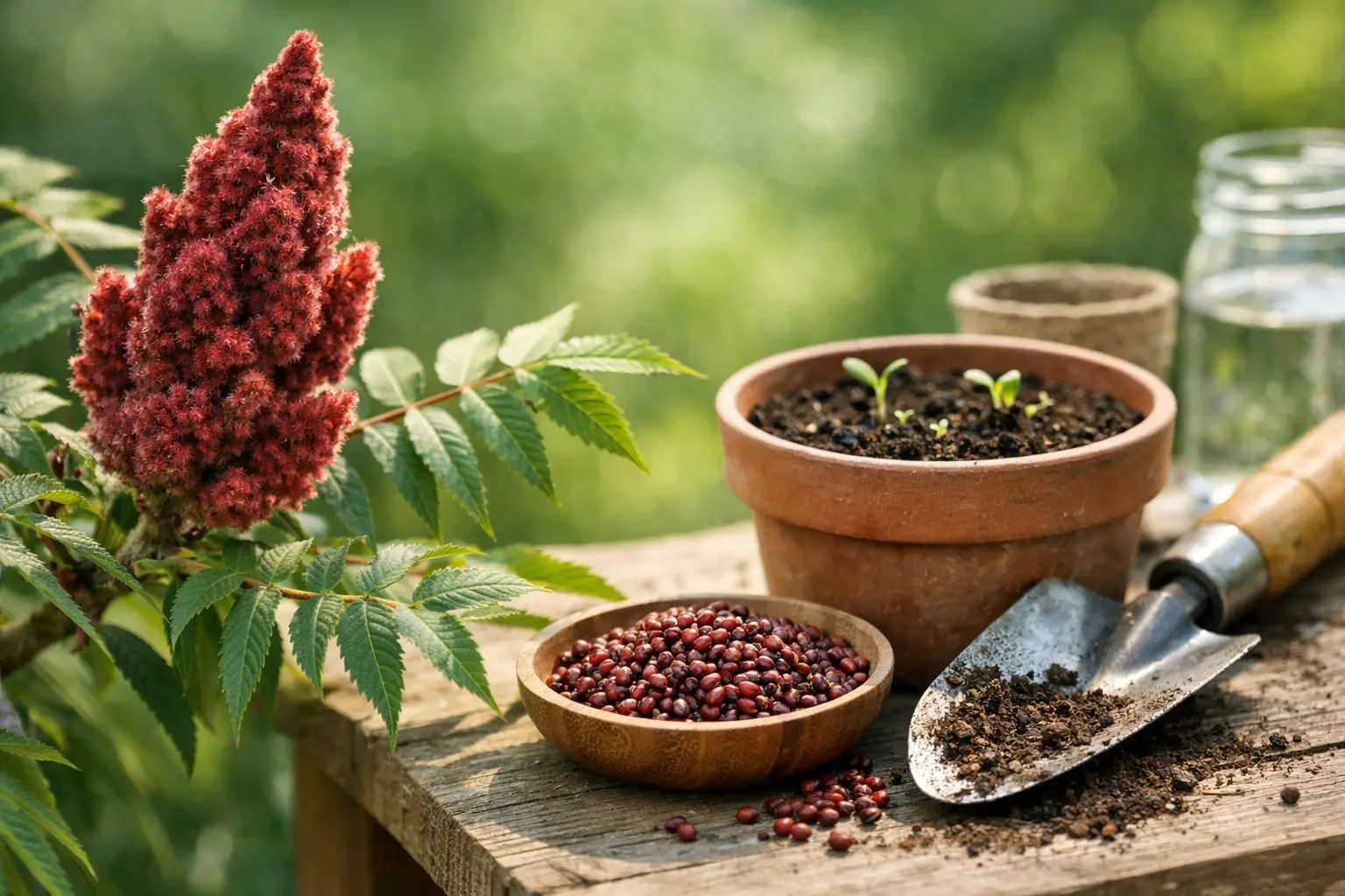 Growing Staghorn Sumac Seeds with Purpose