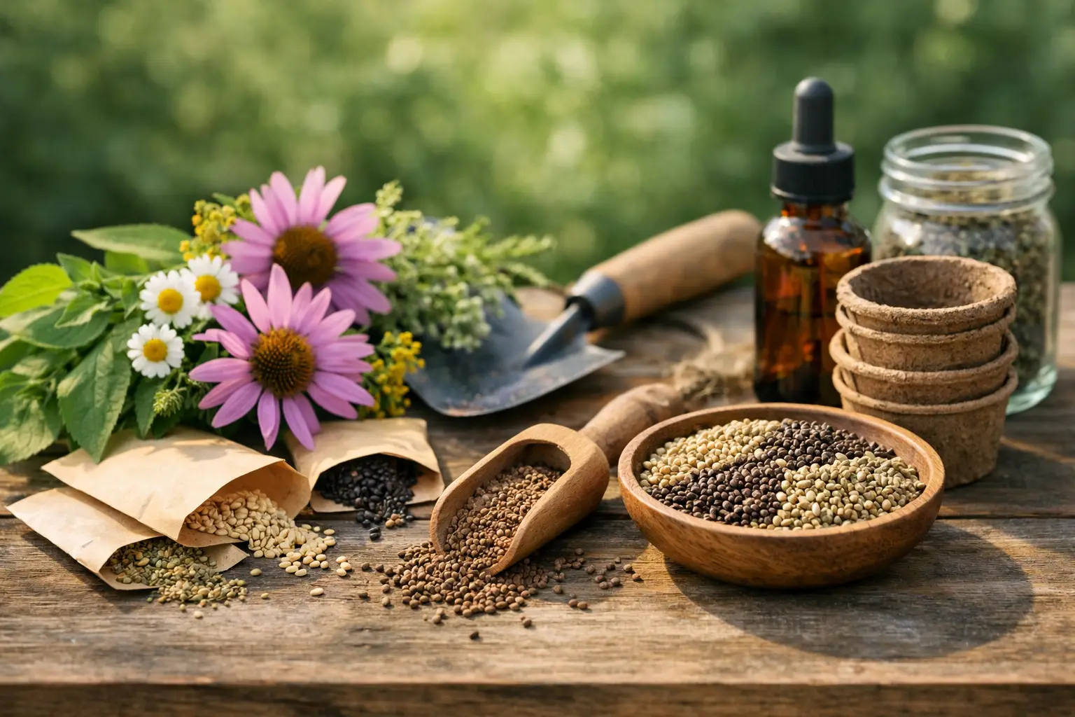 Medicinal Plant Seeds for Purposeful Gardens