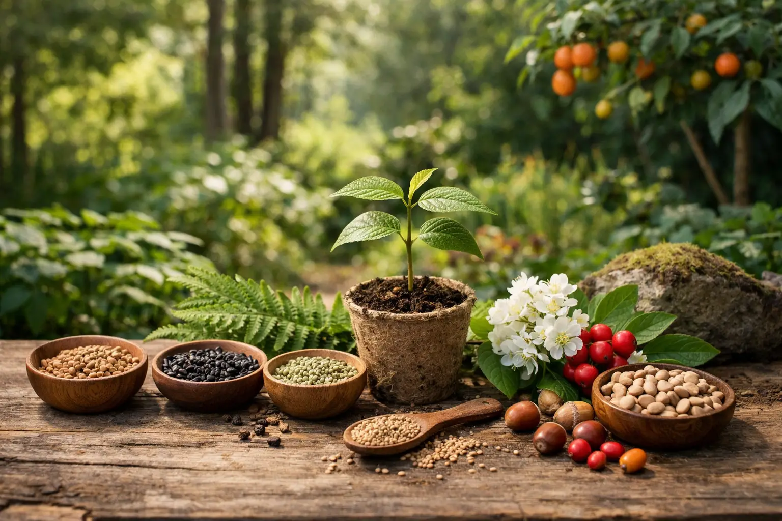 Seeds for Forest Gardens by Ecological Layer
