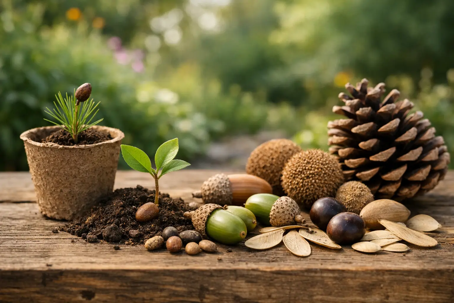Tree Seeds for a More Distinctive Garden