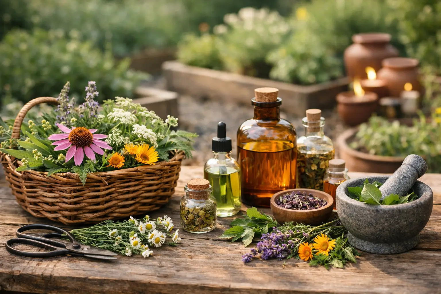 Medicinal Gardening for a Purposeful Home Apothecary