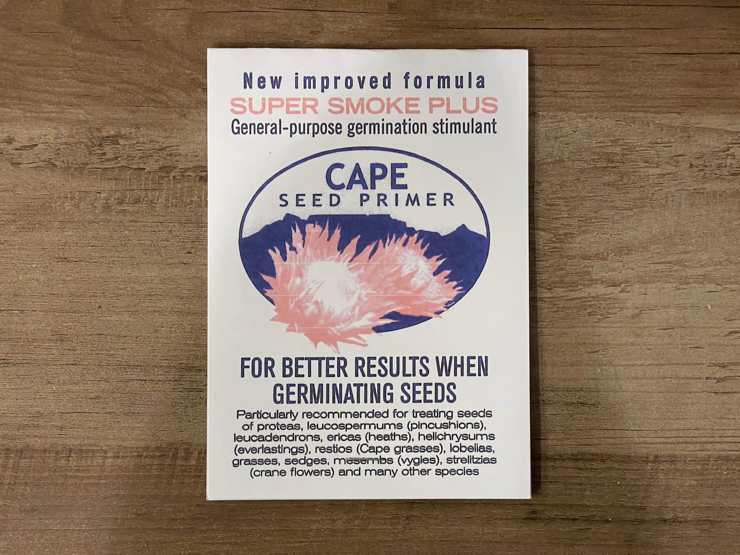 Smoke Primer - Fynbos Germinator Disc - Smoke Infused Paper Disc Germination Aid for Seeds